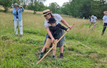 A mají pokoseno. Na Bělské stráni zněly i lidovky