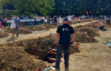 V mládí jsem se učil hrobařem. Olomoucký tým uspěl na mistrovství světa v kopání hrobů