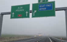 Dárky pro řidiče naděluje ŘSD. Otevírá D1, úsek u Baumaxu i D55