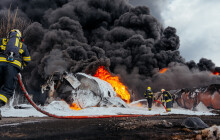 Je to ocenění práce hasičů, říká fotograf nominovaný na Czech Press Photo