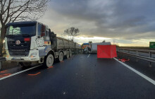 AKTUÁLNĚ: Tragická nehoda u Litovle uzavřela D35