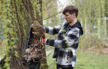 Univerzitní dobrovolníci uklidili Olomouc. Posbírali půl tuny odpadu
