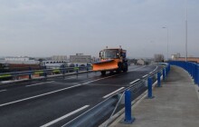 Silnice v Olomouckém kraji pokryl poprašek sněhu, více spadlo na Šumpersku