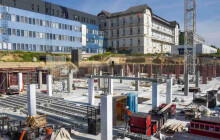 Pavilon Franz Josef roste. Olomoucká nemocnice staví svoji největší investici