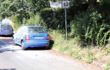 Policie pátrá po výtržníkovi, který v Zábřehu poškodil čtyři zaparkovaná vozidla a kontejner na tříděný odpad