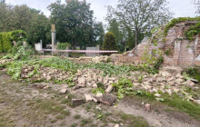 Prostějov opraví zřícenou zeď hřbitova, rada schválila 330 tisíc na posudek a projekt