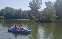 Přerovská Laguna láká na nové atrakce. Novinkou jsou šlapadla i lanovka