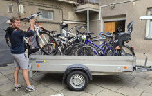 Děti v Gambii dojedou do školy i díky Přerovu. Město tam poslalo nalezená kola