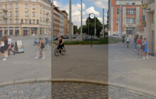 Na náměstí Národních hrdinů se vrátí velký ciferník, nahradí staré informační panely