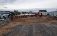 V Prostějově pokračuje rozšiřování estakády dálnice D46 za téměř 200 milionů