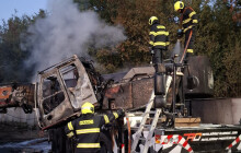 Požár u motorestu ve Skrbeni. Škoda šplhá k 15 milionům