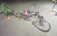 Senior srazil v Zábřehu cyklistu. Ten skončil v nemocnici