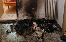 AKTUÁLNĚ: V Zábřehu hořelo v ubytovně. Hasiči evakuovali 35 lidí, tři se nadýchali zplodin