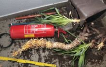 Vandal v Jeseníku šel ulicí a ničil vše, co mu přišlo do cesty. Policisté jej zadrželi