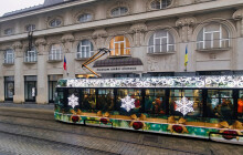 Slyšíte cinkot vánoční tramvaje? Víme, kdy vyjede