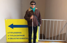 S holí jsem bojoval několik let, říká Jan Příborský. Dnes pomáhá nevidomým překonat svůj handicap