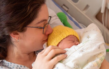 Narodil se v den zimního slunovratu. V Olomouci mají první miminko po nejdelší noci