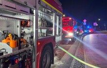 V Lutíně hořelo v budově základní školy