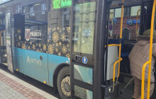 Silný mráz komplikuje dopravu. Autobusy mají problém