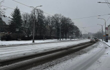 Ledovka v Olomouci i v okolí. Dopravu bude komplikovat do zítřejšího rána