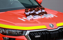 S hasiči teď jezdí i plyšoví pomocníci. Pomáhají při komunikaci s dětmi