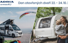 Den otevřených dveří u Campers4U láká na nové modely obytných vozů