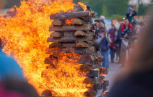 Pálení čarodějnic i prvomájová oslava. Na Korunní pevnůstce bude o víkendu veselo