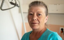 Přeji všem lidem v České republice mír a zdraví, říká ukrajinská pacientka Onkologické kliniky FNOL