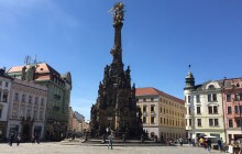 Sloup Nejsvětější Trojice nasnímaly drony. Data se využijí při rekonstrukci památky