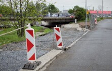 Stavba Jantarové cyklostezky v Olomouci pokračuje. První cyklisté se po ní projedou v polovině června