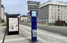 Nové a staronové. Město opravuje zastávky, přidává i digitální tabule