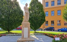 Šternberská socha Svobody prošla opravou. Na svém místě je skoro 100 let
