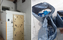 Prošlé krevety a další jídlo. Veterina odhalila nelegální sklad potravin na Přerovsku