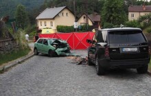 Tragická nehoda na Šumpersku. Land Rover se čelně střetl s Fabií, její řidič na místě zemřel