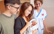 Letošní tisící miminko je na světě. Jmenuje se Vítek