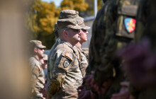 V Hranicích si s vojáky připomněli konec druhé světové války američtí gardisté