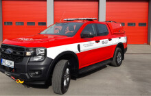 Mohelničtí hasiči mají nový vůz. Určený je na rychlé zásahy u autonehod