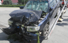 Pro spolujezdkyni letěl vrtulník, pro řidičku sanitka. Havarovaly na Přerovsku