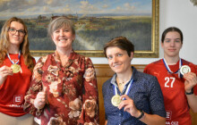 Olomoucké florbalistky přivezly bronzové medaile z&nbsp;Mistrovství světa