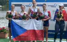 Stříbrné medaile pro olomoucké veslařky. Na Mistrovství Evropy to cinklo