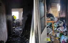 Hasiči zasahovali u požáru bytu na Šumpersku. Jeden člověk se zranil