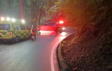 Muž havaroval na čtyřkolce. Nehodu nepřežil