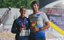 Stříbrná medaile i osobák. Vicemistryně Evropy běhá v Šumperku