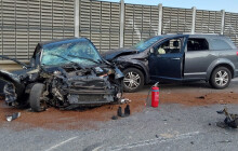 Nehoda tří aut na Přerovsku. Na místě byli zranění