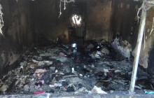 Během požáru u Štěpánova se zranili čtyři lidé. Požár způsobil škodu tři miliony