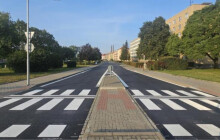 Benešovo nábřeží v Přerově je opět průjezdné. Silničáři skončili dříve