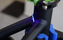 Neviditelná ochrana před zloději. Policisté v Prostějově označují jízdní kola