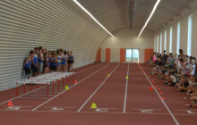 Déšť ani mráz už běhu vadit nebude. V Prostějově otevřeli běžecký tunel