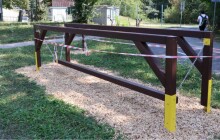 Okolo Laguny vznikla sportovní stezka. Má devět stanovišť