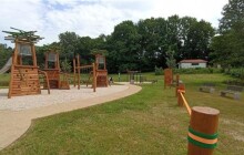 Nový lesopark v Lipníku nad Bečvou. Místo pro relaxaci i sport